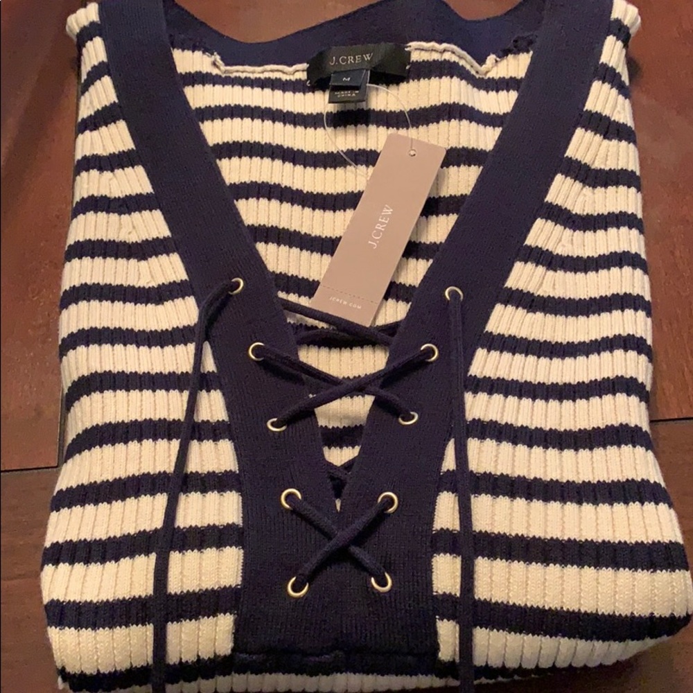 J -Crew Sleeveless Sweater